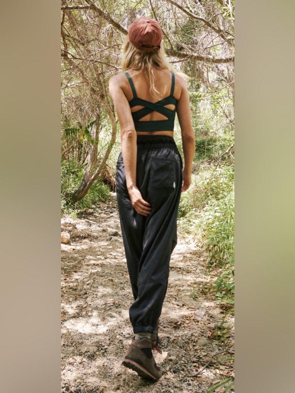 Free people movement spring trekker drop crotch nylon pants - Picture 3 of 13